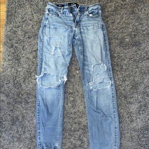 Hollister blue jeans